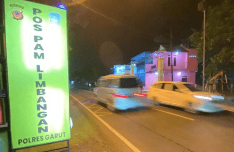 Hari Ini Polres Garut Terapkan Sistem Satu Arah Sebanyak 15 Kali