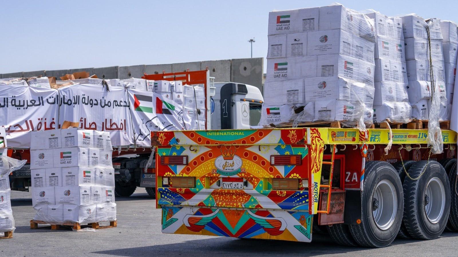 400 Lebih Truk Bantuan Kemanusiaan Tiba di Gaza