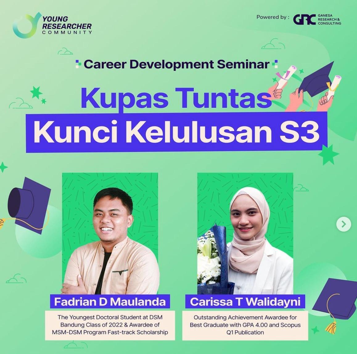 Upaya Nyata Youth Researcher Community Dukung Peneliti Muda dan Pengembangan Riset di Indonesia