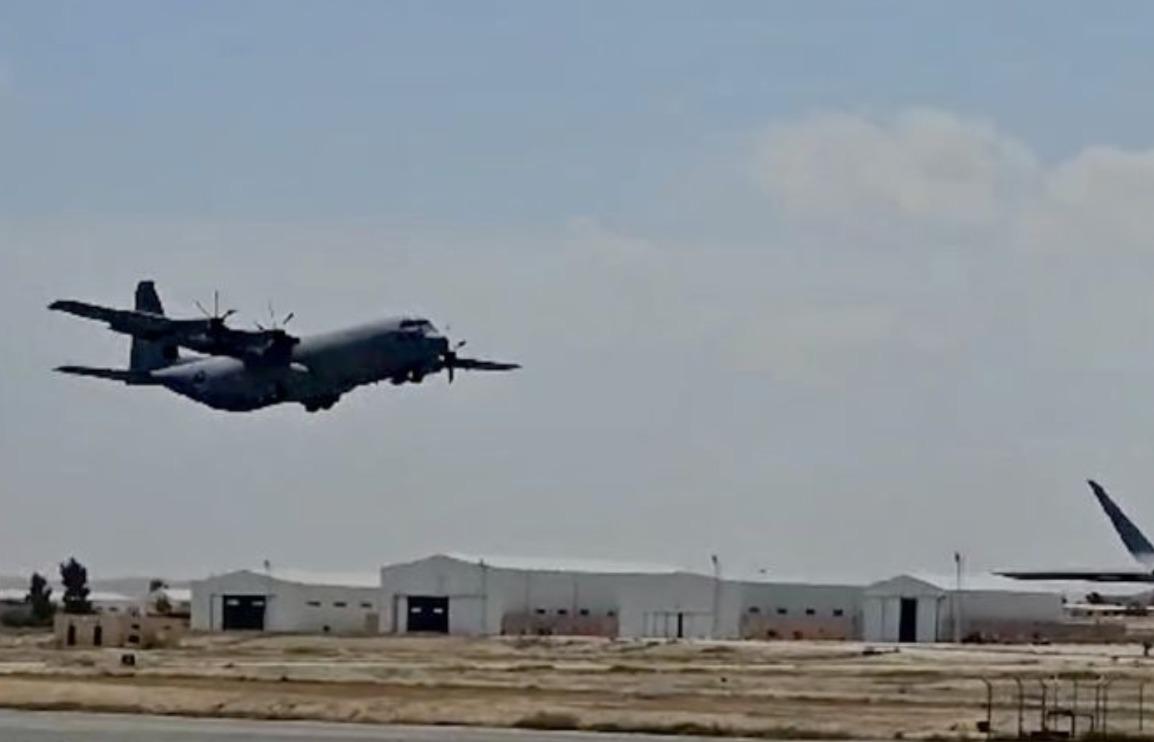 Hercules TNI AU Tiba di Halim usai 14 Hari Antar Bantuan Palestina