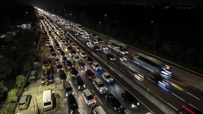 Korlantas Polri Sebut 539.671 Kendaraan Belum Kembali ke Jakarta