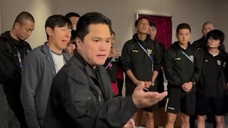 Erick Thohir Layangkan Protes ke AFC Buntut Wasit Blunder