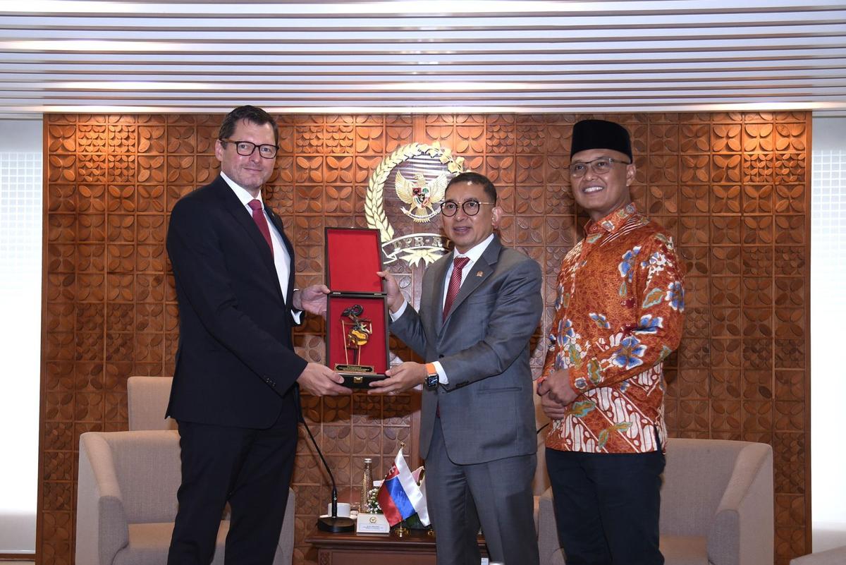 BKSAP Terima Dubes Slovakia Bahas Kerja Sama di Bidang Ketahanan Pangan dan Energi