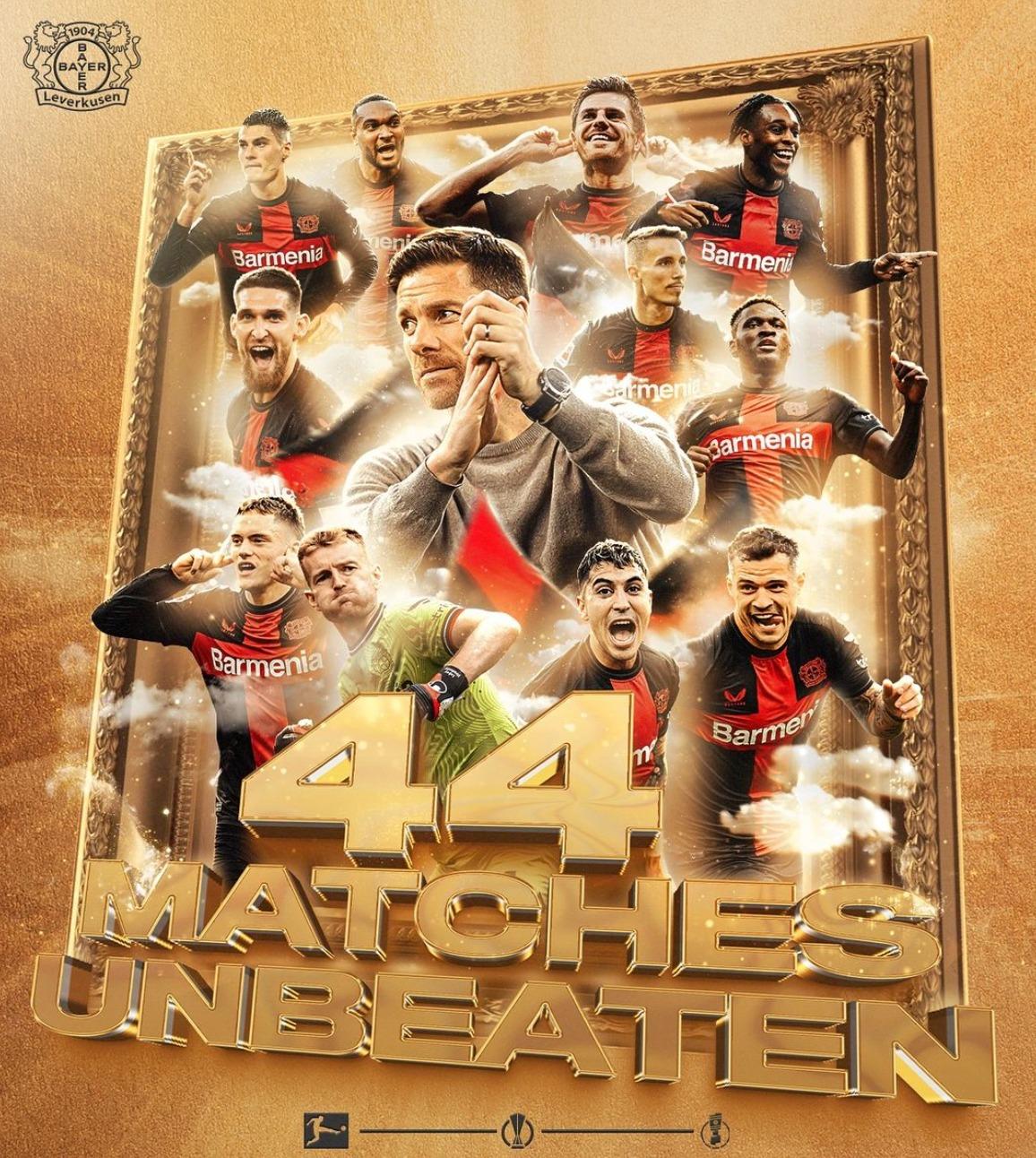 Bayer Leverkusen Lampaui Rekor Juventus, Ini Catatannya