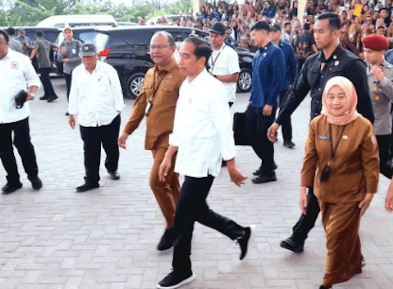 Jokowi Tinjau Sarana Prasarana RSUD Toto di Bone Bolango