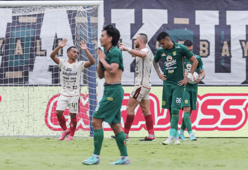 Persebaya Dipermalukan Bali United