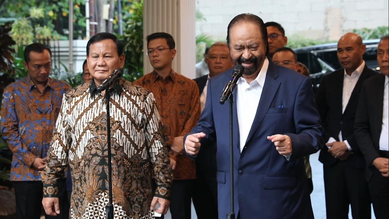 Paloh: Berkoalisi dengan Prabowo-Gibran Pilihan Terbaik