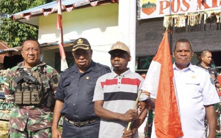 1 Anggota OPM di Maybrat Serahkan Diri Kembali Setia ke NKRI