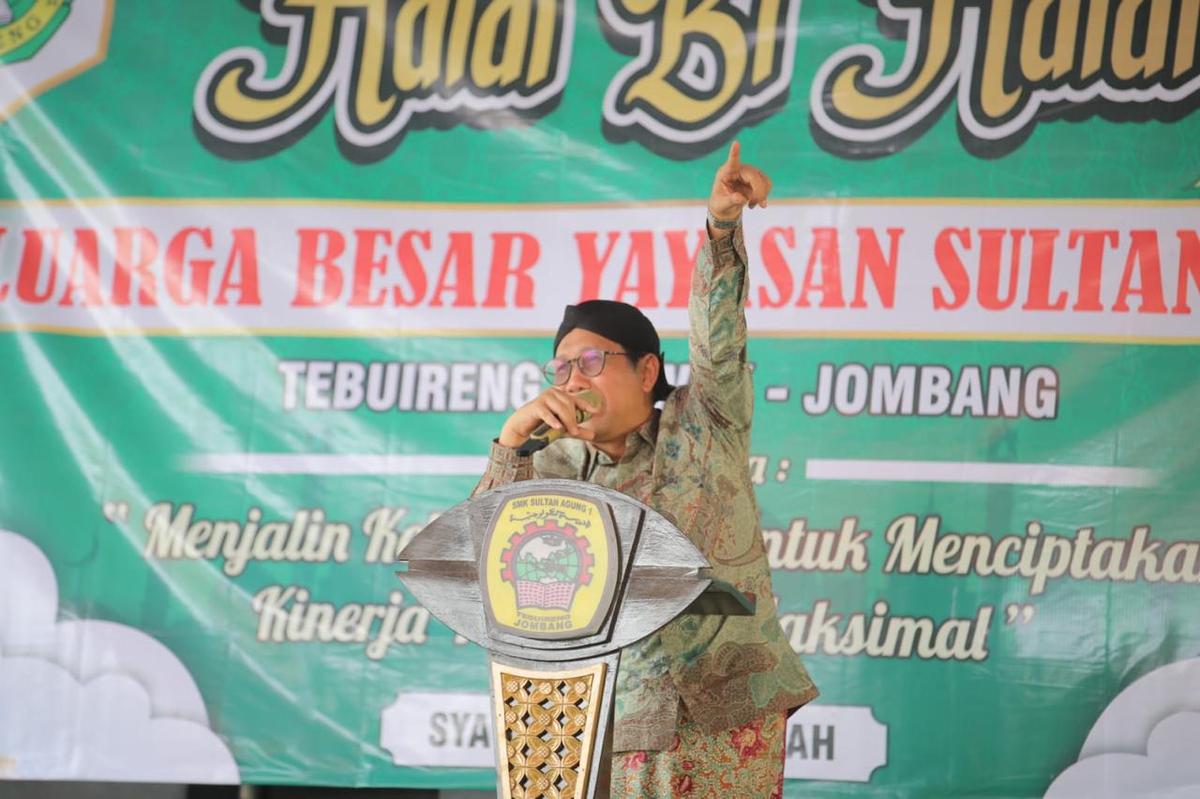 Gus Halim Optimistis SMK Sultan Agung Jombang Makin Berkembang