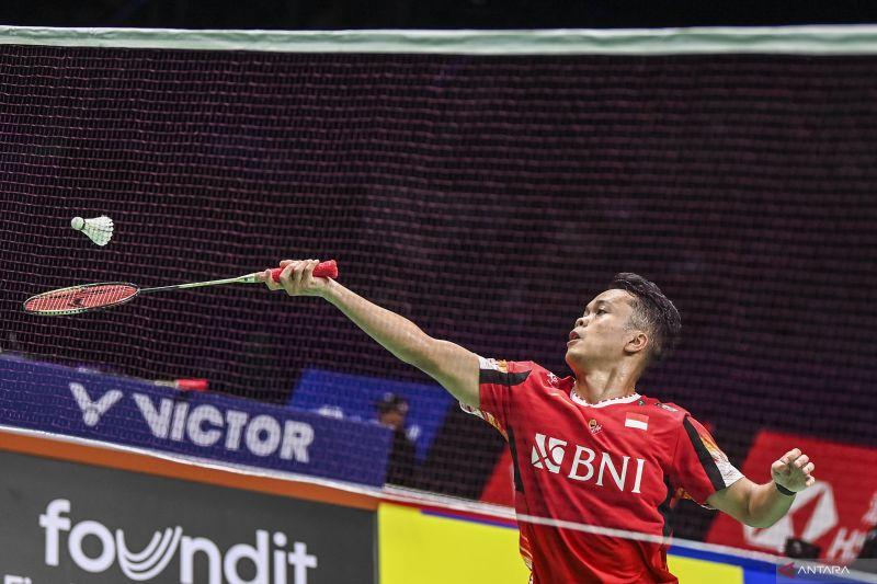 Anthony Ginting Buka Kemenangan Indonesia atas Thailand di Piala Thomas