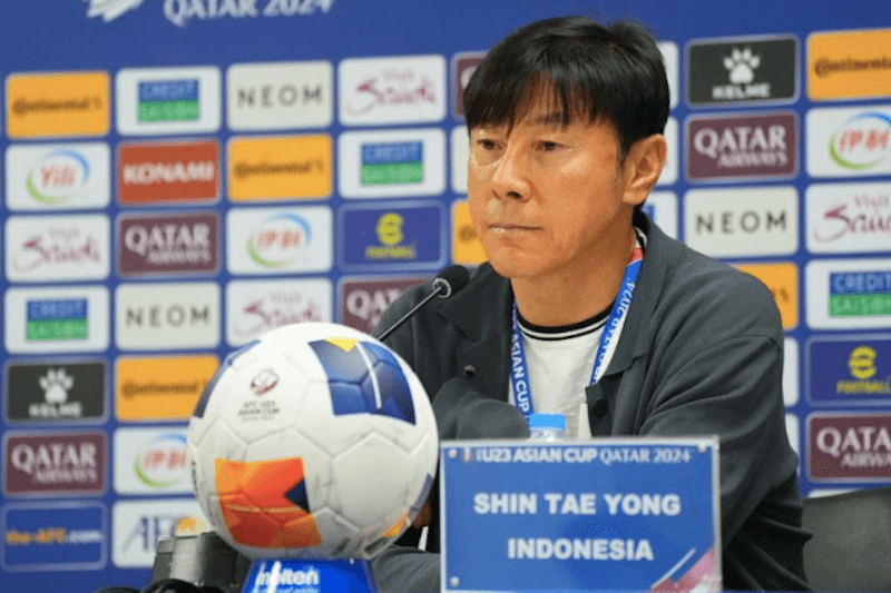 Meski Kalah, Shin Tae-yong Optimistis Garuda Muda Lolos ke Olimpiade Paris