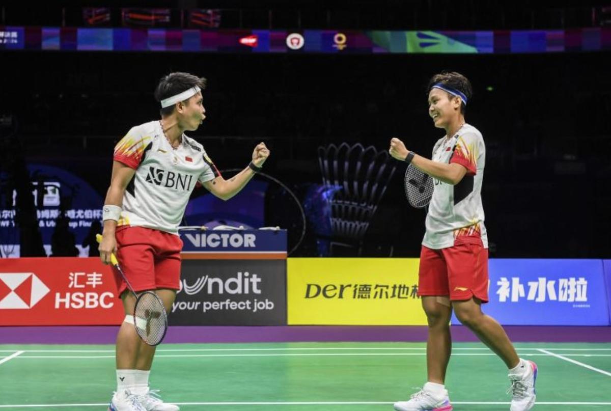 Ganda Unggulan Korea Selatan Hadang Apri-Fadia di Semifinal Piala Uber