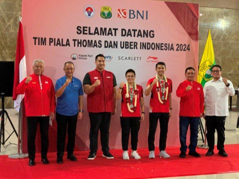 Meski Hanya Runner Up, PBSI Ungkapkan Rasa Bangga kepada Tim Thomas dan Uber Cup Indonesia