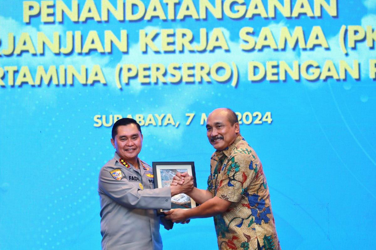 Pertamina dan Polri Tandatangani Kerja Sama Pengamanan Objek Vital Nasional