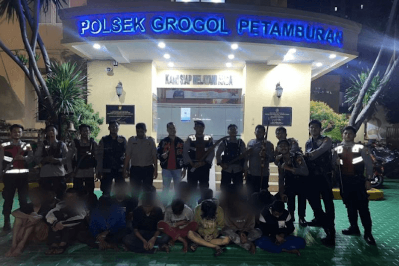 Tongkat Golf sampai Panah jadi Senjata Belasan Remaja yang Hendak Tawuran