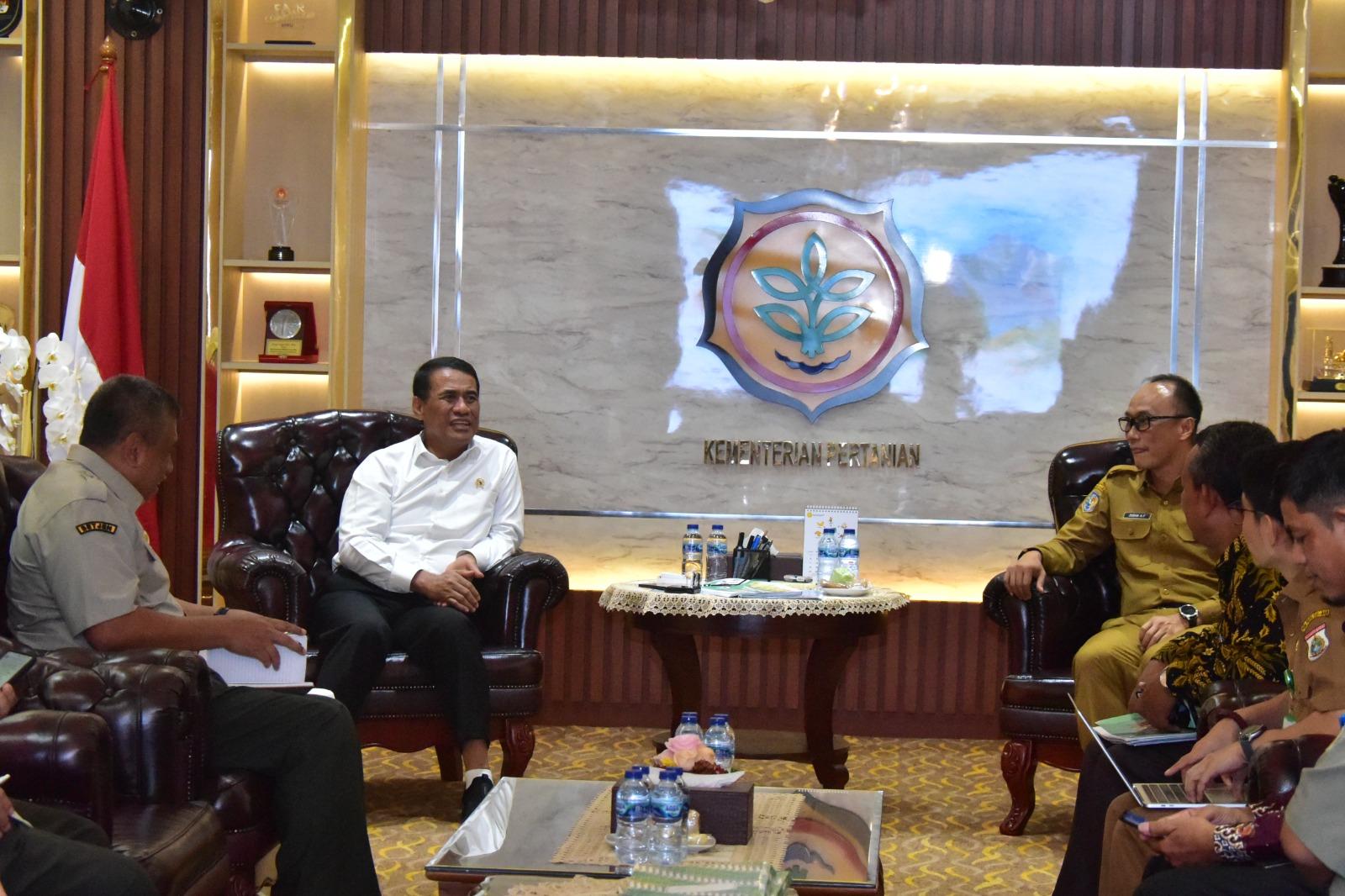 Mentan Amran: Sulawesi Barat akan Produksi dan Mensuplai Pangan Penduduk IKN