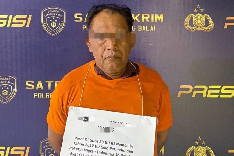 Polres Tanjungbalai Tangkap-Sita Barbuk Diduga Agen PMI Ilegal