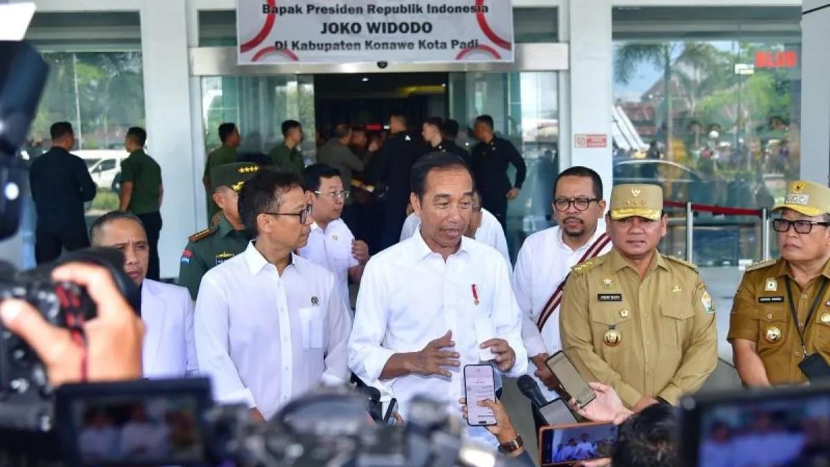 Ini Kata Istana Soal Video Viral Pria Hampiri Jokowi di Konawe