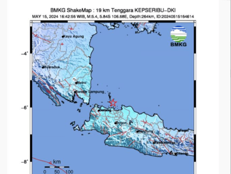Gempa Kepulauan Seribu Akibat Aktivitas Lempeng Indo-Australia