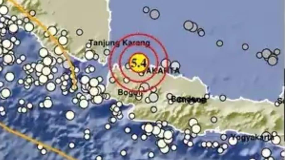 Gempa M 5,4 Guncang Kepulauan Seribu DKI
