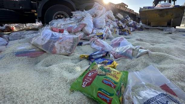 Kelompok Sayap Kanan Yahudi Injak-injak Bantuan Kemanusiaan dari Indonesia untuk Warga Gaza