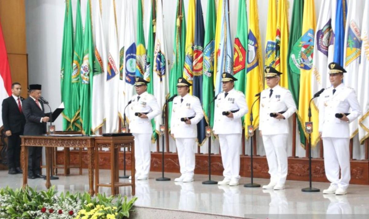 Mendagri Lantik Zudan Arif Fakrulloh jadi Penjabat Gubenur Sulawesi Selatan