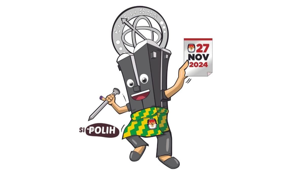 Maskot Pilkada Kota Pontianak 2024 Diluncurkan, Namanya 'Si Polih'