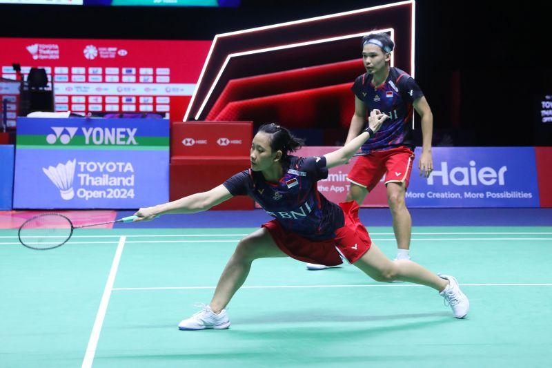 Langkah Rinov/Pitha Terhenti di Semifinal Thailand Open 2024
