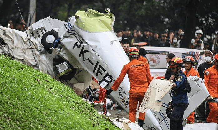 Begini Kronologi Kecelakaan Pesawat Latih di Tangerang Selatan
