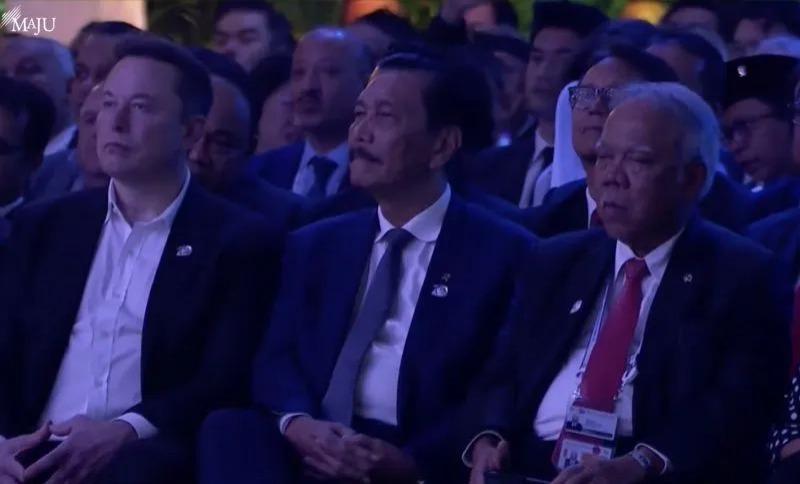 Didampingi Luhut, Elon Musk Hadir di Pembukaan World Water Forum 2024