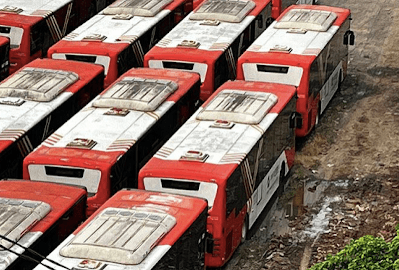 417 Bus TransJakarta Bakal Dipensiunkan