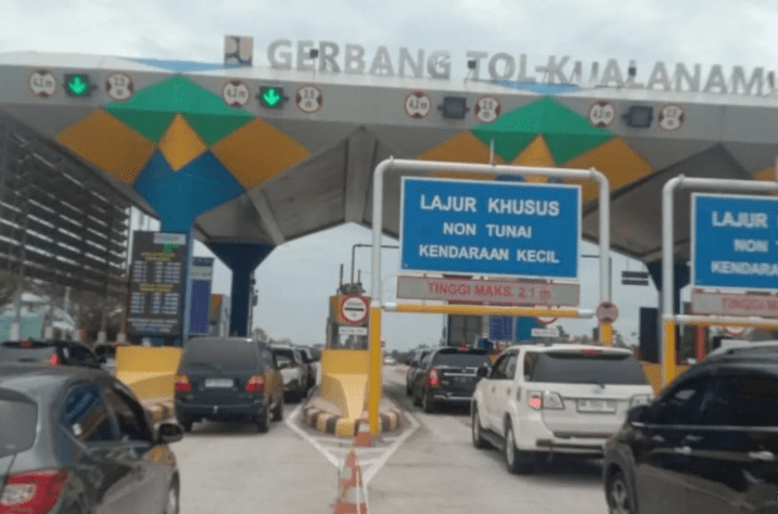 Volume Lalin Tol Luar Pulau Jawa Melonjak pada Periode Libur Waisak