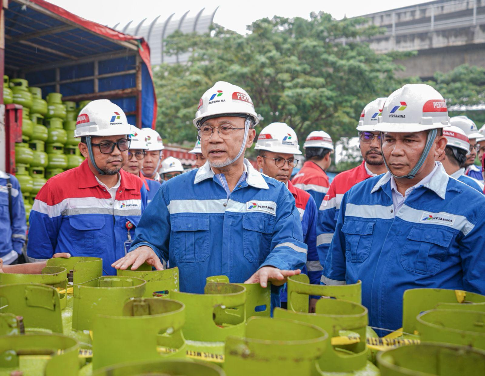Pastikan Isi gas LPG Sesuai Takaran, Mendag Bersama Pertamina Patra Niaga Kunjungi SPBE Di Tanjung Priok