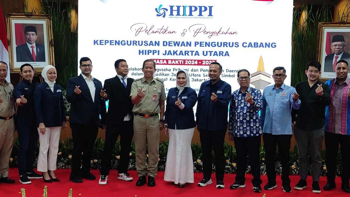 Ini Pesan Penting Walikota Jakut Terhadap Pengurus DPC HIPPI