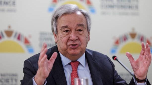 Antonio Guterres Kutuk Bom Israel di Kamp Pengungsian Kota Rafah