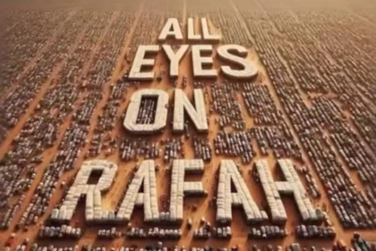 'All Eyes on Rafah' Sudah Diunggah 35 Juta Kali di Medsos