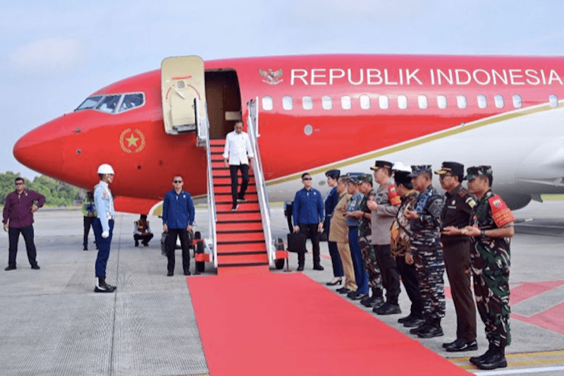 Presiden Resmikan Jalan Tol dan Pengolah Limbah di Riau