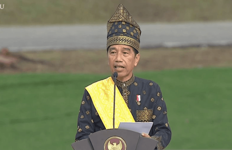 Jokowi Sebut Pancasila Pembebas Indonesia dari Ketergantungan Pihak Asing