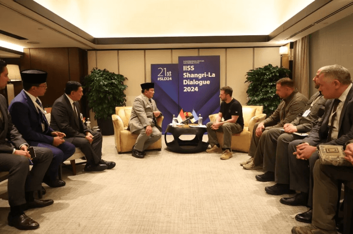 Bertemu Presiden Ukraina, Menhan Prabowo Bahas Perdamaian dan Keamanan Global