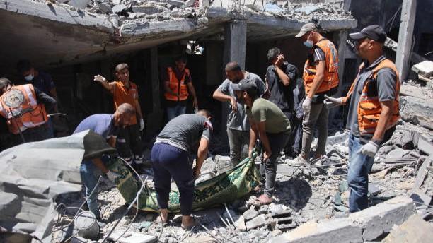 Miris! 120 Jenazah Warga Palestina Ditemukan Usai Tentara Israel Tinggalkan Kamp Jabalia