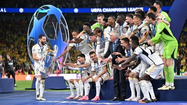 El Real Kembali Rengkuh Trofi Liga Champions Usai Gulung Dortmund 2-0