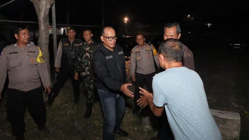 Cegah Tawuran dan Minta Hidupkan Siskamling, Polres Metro Jakut Patroli Malam di Daerah Rawan