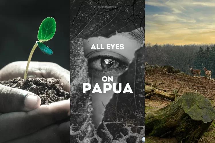 Tagar All Eyes on Papua Menggema di Media Sosial