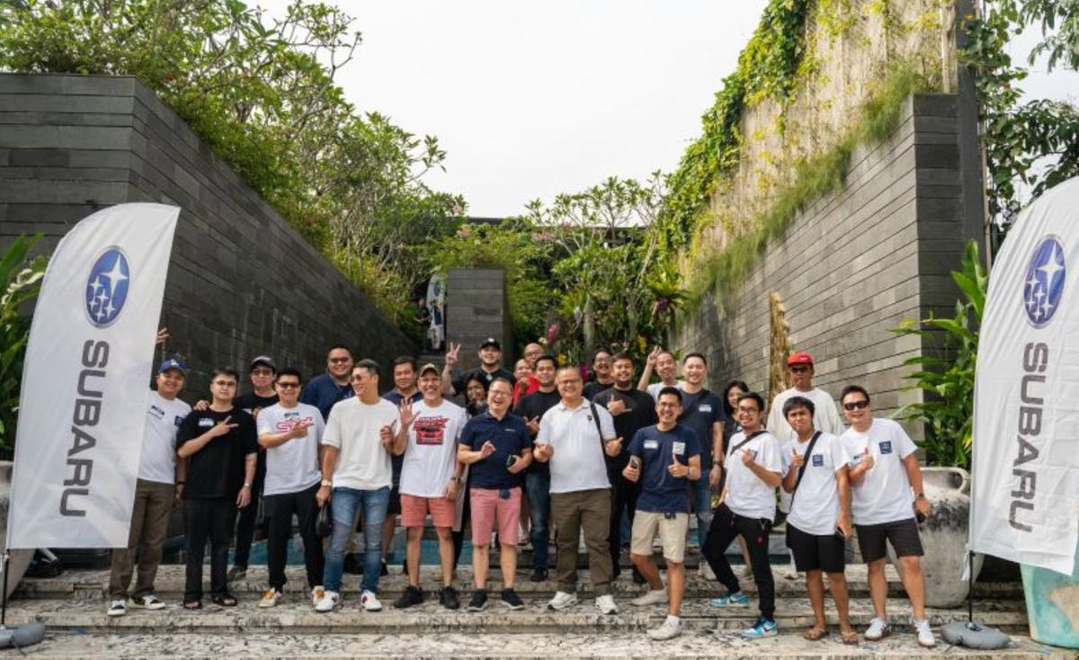 Hari Lahir Pancasila, Penggemar Mobil Subaru Gelar Turing Singkat Jakarta-Sentul