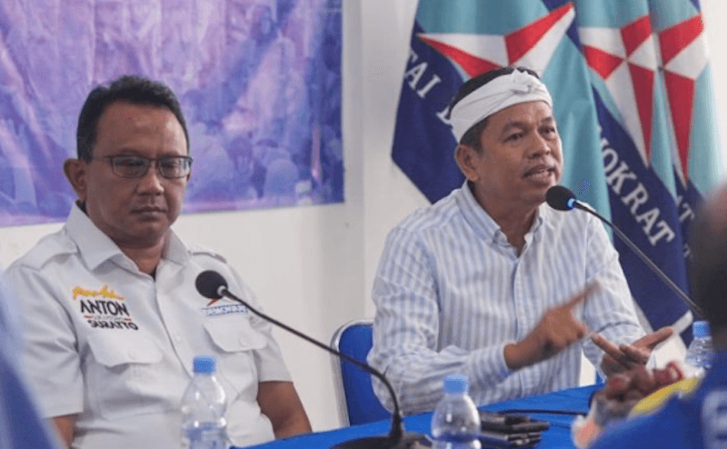 Sambangi DPD Demokrat Jabar, Dedi Mulyadi Akui Bahas Pilkada 2024