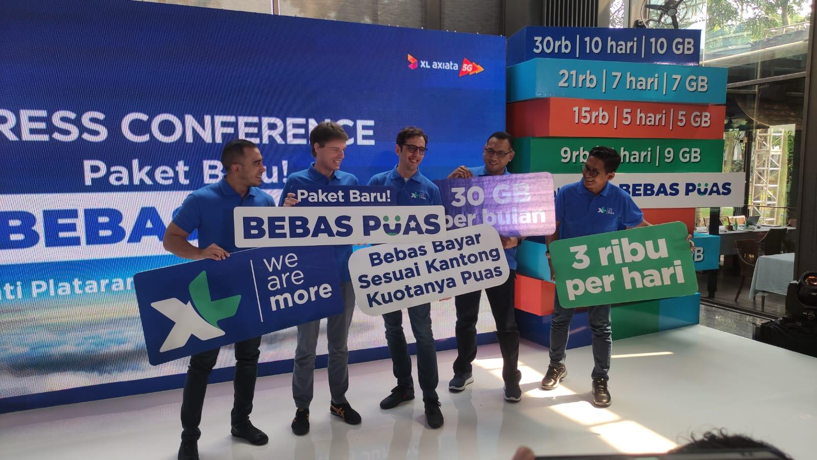 XL Axiata Luncurkan Paket Data 'Bebas Puas' untuk Pelanggan XL Prabayar
