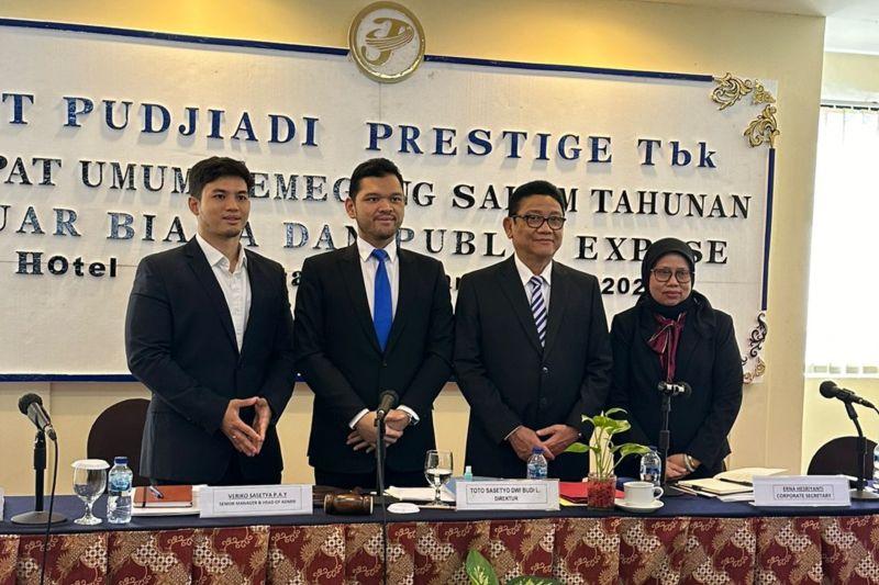 RUPST Pudjiadi Prestige Sepakati Bagikan Dividen Rp10 per Lembar Saham