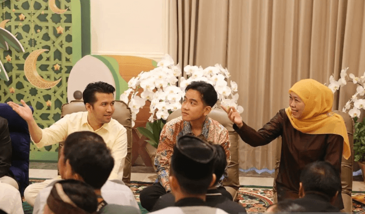 Gibran Siap 'All Out' Bantu Khofifah-Emil Dardak di Pilkada Jatim