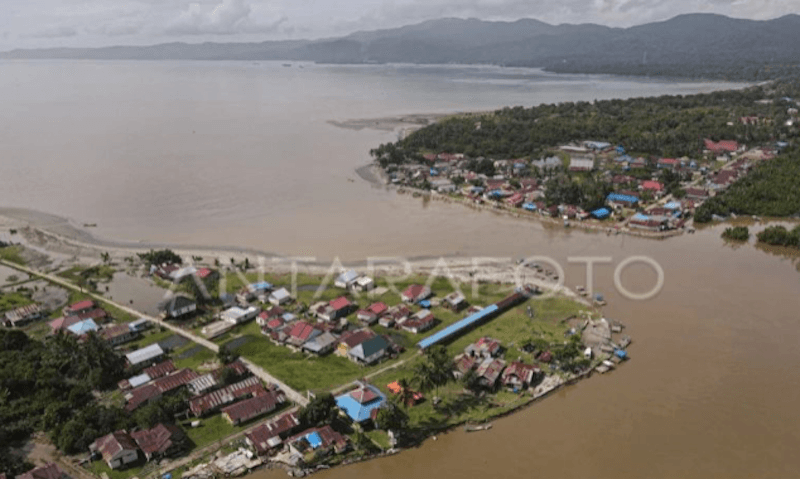 46 Rumah di Konawe Hilang Akibat Abrasi