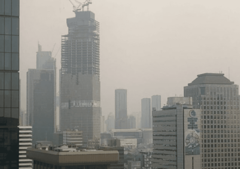 Hari Ini Kualitas Udara Jakarta jadi yang Terburuk di Dunia